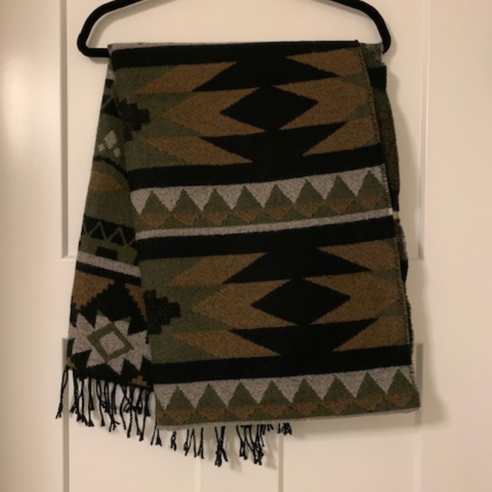 Printed Blanket Scarf
